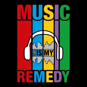 Music is My Remedy t-shirt