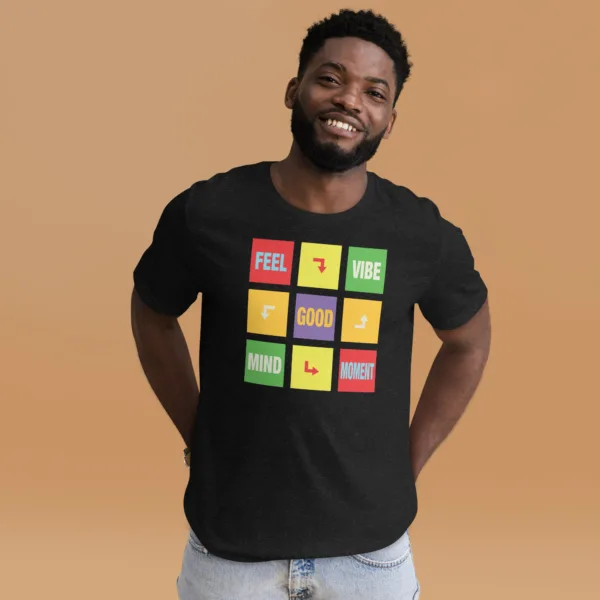 Feel-Good Vibes T-Shirt, for men and women